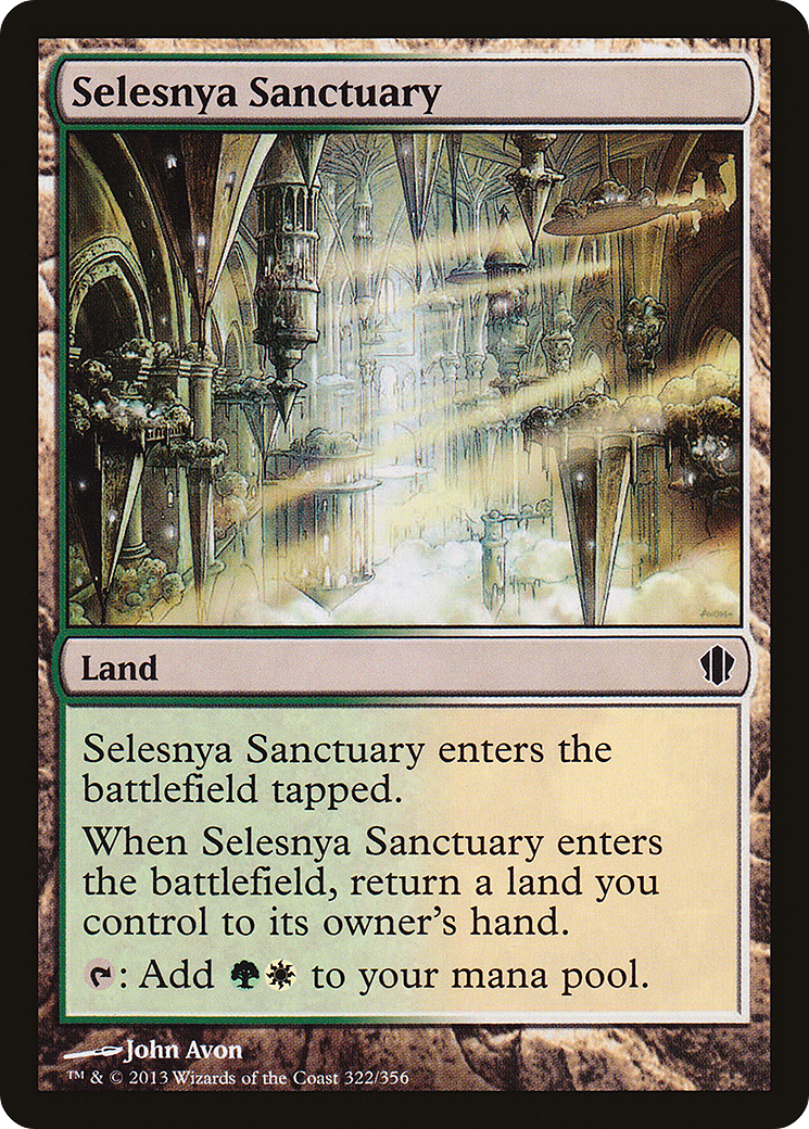 Selesnya Sanctuary (C13-322) - Commander 2013 - Premium MTG Single from Wizards of the Coast - Just $0.08! Shop now at Game Crave Tournament Store