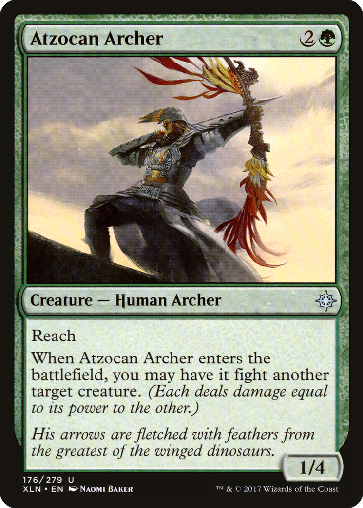 Atzocan Archer (XLN-176) - Ixalan - Premium MTG Single from Wizards of the Coast - Just $0.25! Shop now at Game Crave Tournament Store