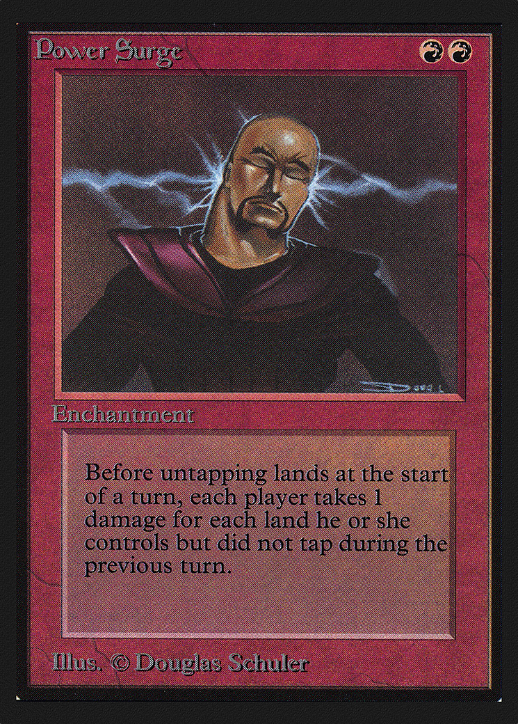 Power Surge (CEI-168) - Intl. Collectors' Edition - Premium MTG Single from Wizards of the Coast - Just $0.75! Shop now at Game Crave Tournament Store