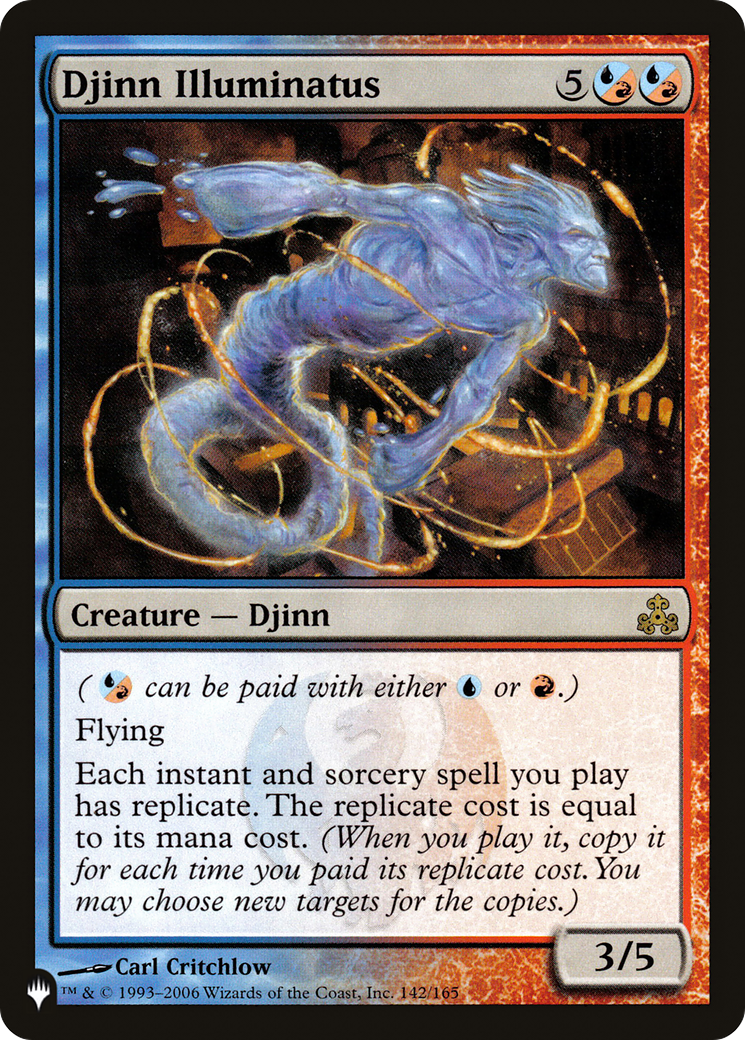 Djinn Illuminatus (PLIST-235) - The List - Premium MTG Single from Wizards of the Coast - Just $0.08! Shop now at Game Crave Tournament Store