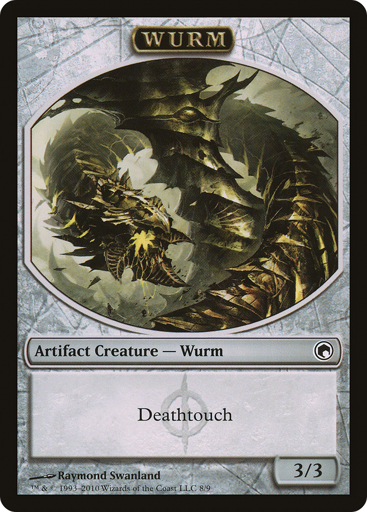Wurm (TSOM-008) - Scars of Mirrodin Tokens - Premium MTG Single from Wizards of the Coast - Just $0.79! Shop now at Game Crave Tournament Store