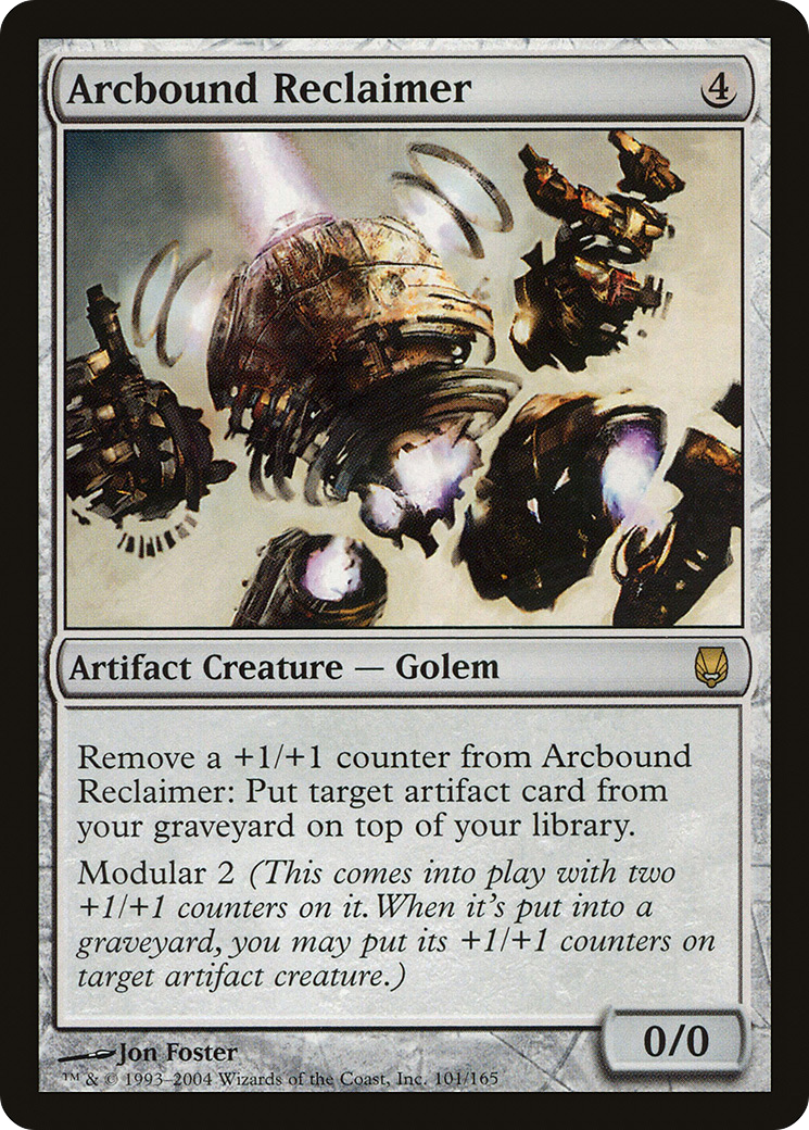 Arcbound Reclaimer (DST-101) - Darksteel - Premium MTG Single from Wizards of the Coast - Just $1.34! Shop now at Game Crave Tournament Store