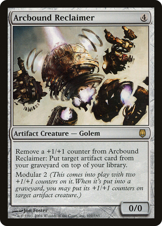 Arcbound Reclaimer (DST-101) - Darksteel Foil - Premium MTG Single from Wizards of the Coast - Just $4.89! Shop now at Game Crave Tournament Store