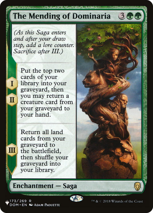 The Mending of Dominaria (PLIST-869) - The List - Premium MTG Single from Wizards of the Coast - Just $0.08! Shop now at Game Crave Tournament Store