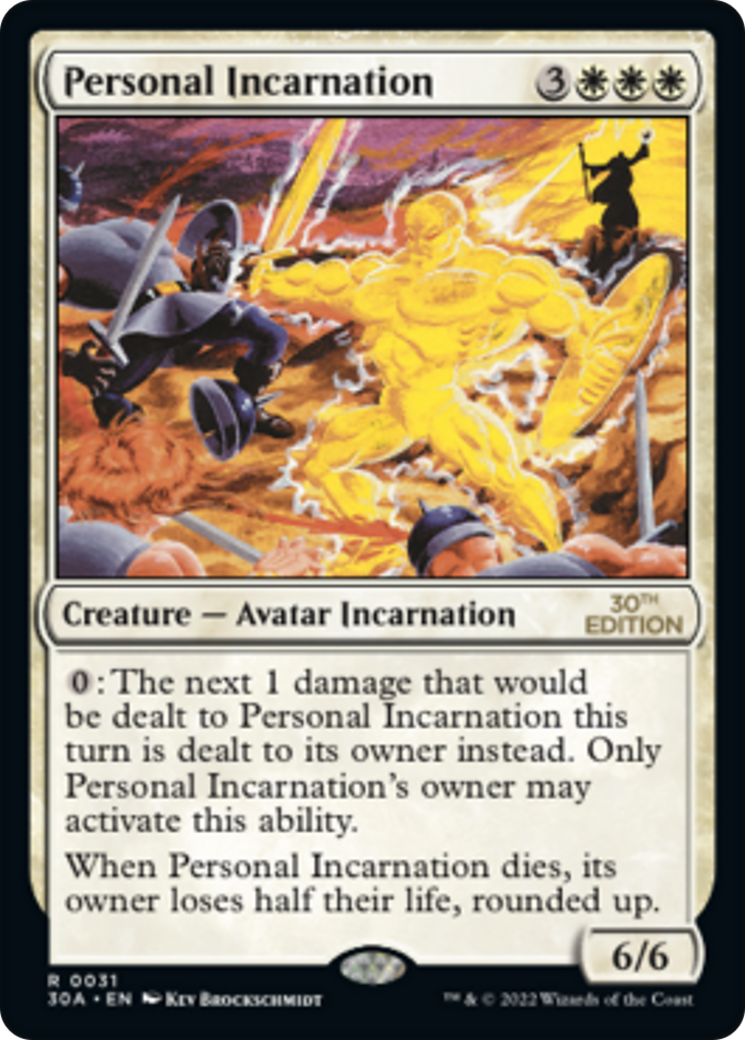 Personal Incarnation (30A-031) - 30th Anniversary Edition - Premium MTG Single from Wizards of the Coast - Just $14.14! Shop now at Game Crave Tournament Store