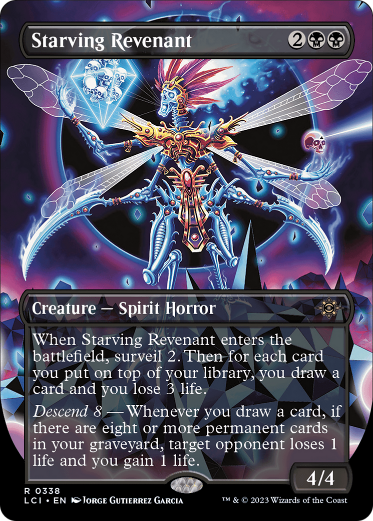 Starving Revenant (LCI-338) - The Lost Caverns of Ixalan (Borderless) - Premium MTG Single from Wizards of the Coast - Just $0.08! Shop now at Game Crave Tournament Store