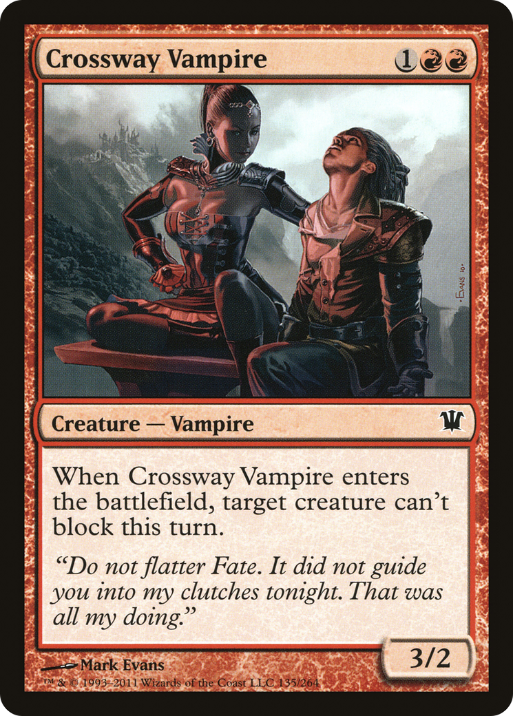 Crossway Vampire (ISD-135) - Innistrad - Premium MTG Single from Wizards of the Coast - Just $0.25! Shop now at Game Crave Tournament Store