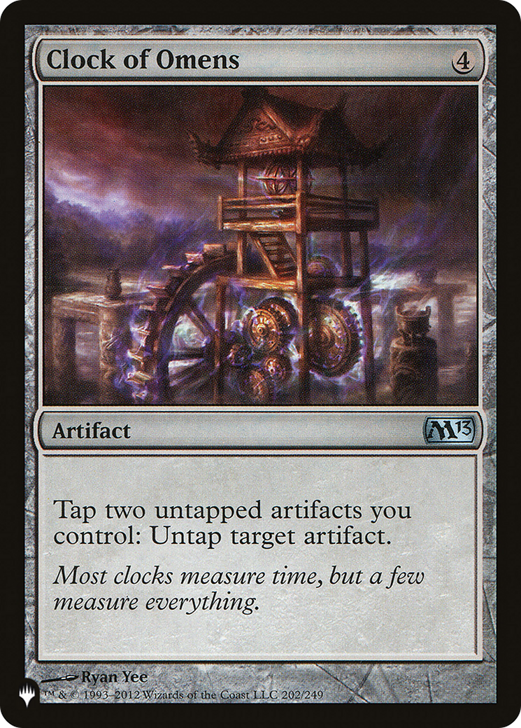 Clock of Omens (PLIST-1286) - The List - Premium MTG Single from Wizards of the Coast - Just $1.12! Shop now at Game Crave Tournament Store