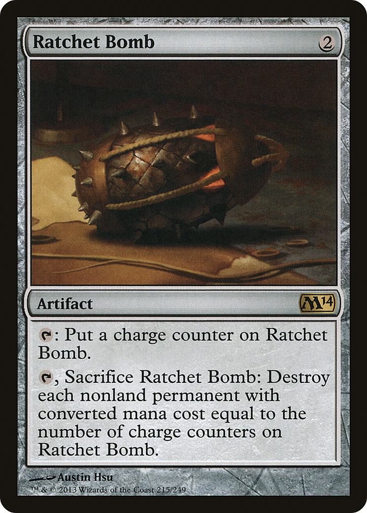 Ratchet Bomb (M14-215) - Magic 2014 - Premium MTG Single from Wizards of the Coast - Just $0.09! Shop now at Game Crave Tournament Store