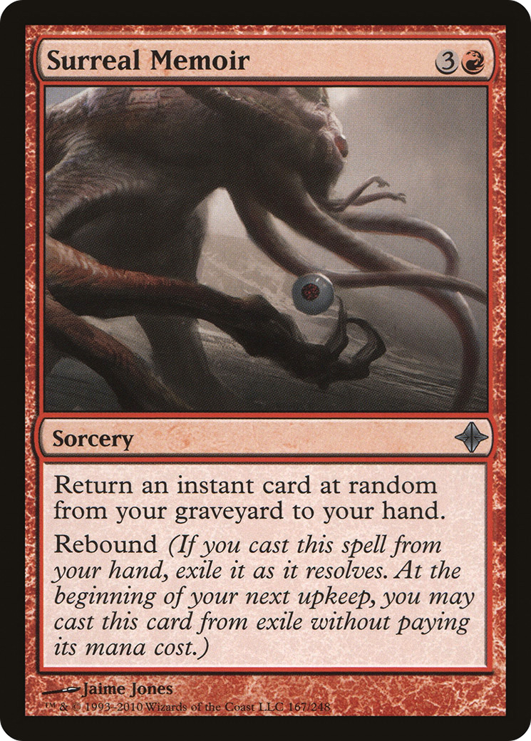 Surreal Memoir (ROE-167) - Rise of the Eldrazi Foil - Premium MTG Single from Wizards of the Coast - Just $0.17! Shop now at Game Crave Tournament Store
