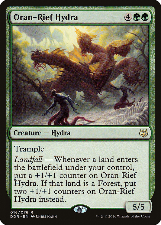 Oran-Rief Hydra (DDR-016) - Duel Decks: Nissa vs. Ob Nixilis - Premium MTG Single from Wizards of the Coast - Just $0.12! Shop now at Game Crave Tournament Store