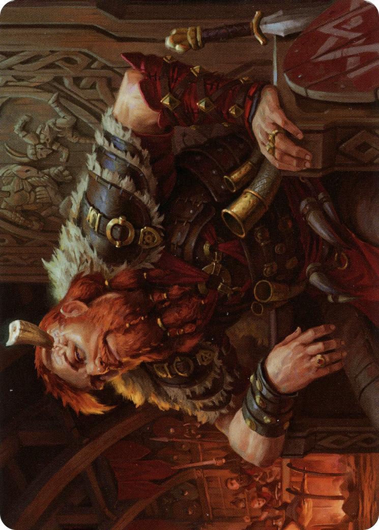 Arni Brokenbrow // Arni Brokenbrow (AKHM-030) - Kaldheim Art Series (Borderless) Foil - Premium MTG Single from Wizards of the Coast - Just $0! Shop now at Game Crave Tournament Store