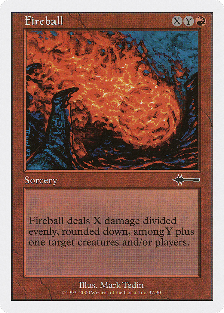 Fireball (BTD-037) - Beatdown Box Set - Premium MTG Single from Wizards of the Coast - Just $0.43! Shop now at Game Crave Tournament Store