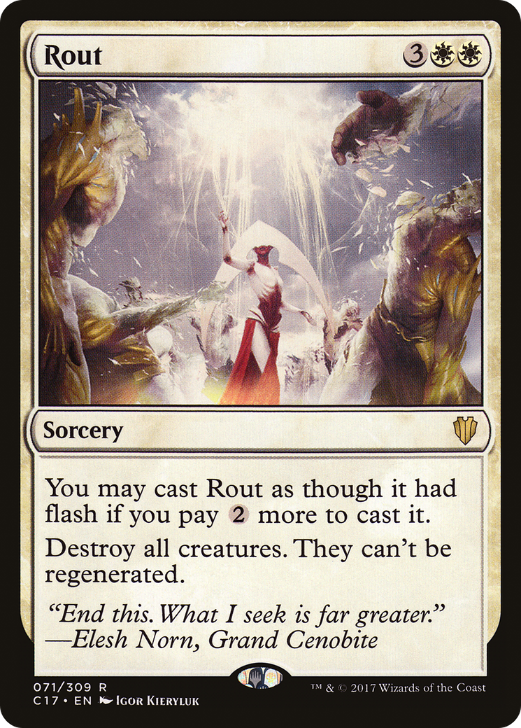Rout (C17-071) - Commander 2017 - Premium MTG Single from Wizards of the Coast - Just $0.09! Shop now at Game Crave Tournament Store