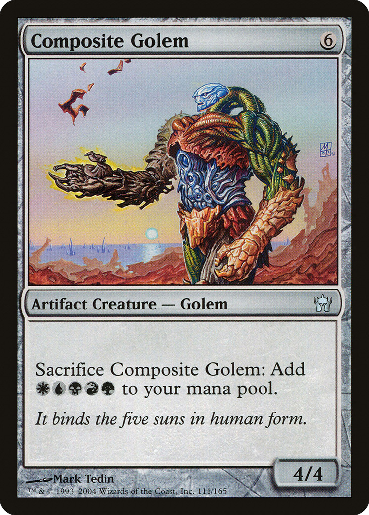 Composite Golem (5DN-111) - Fifth Dawn - Premium MTG Single from Wizards of the Coast - Just $0.08! Shop now at Game Crave Tournament Store