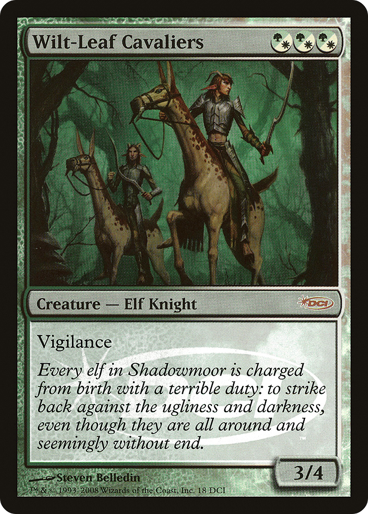 Wilt-Leaf Cavaliers (PDCI-018) - DCI Promos Foil - Premium MTG Single from Wizards of the Coast - Just $1.36! Shop now at Game Crave Tournament Store