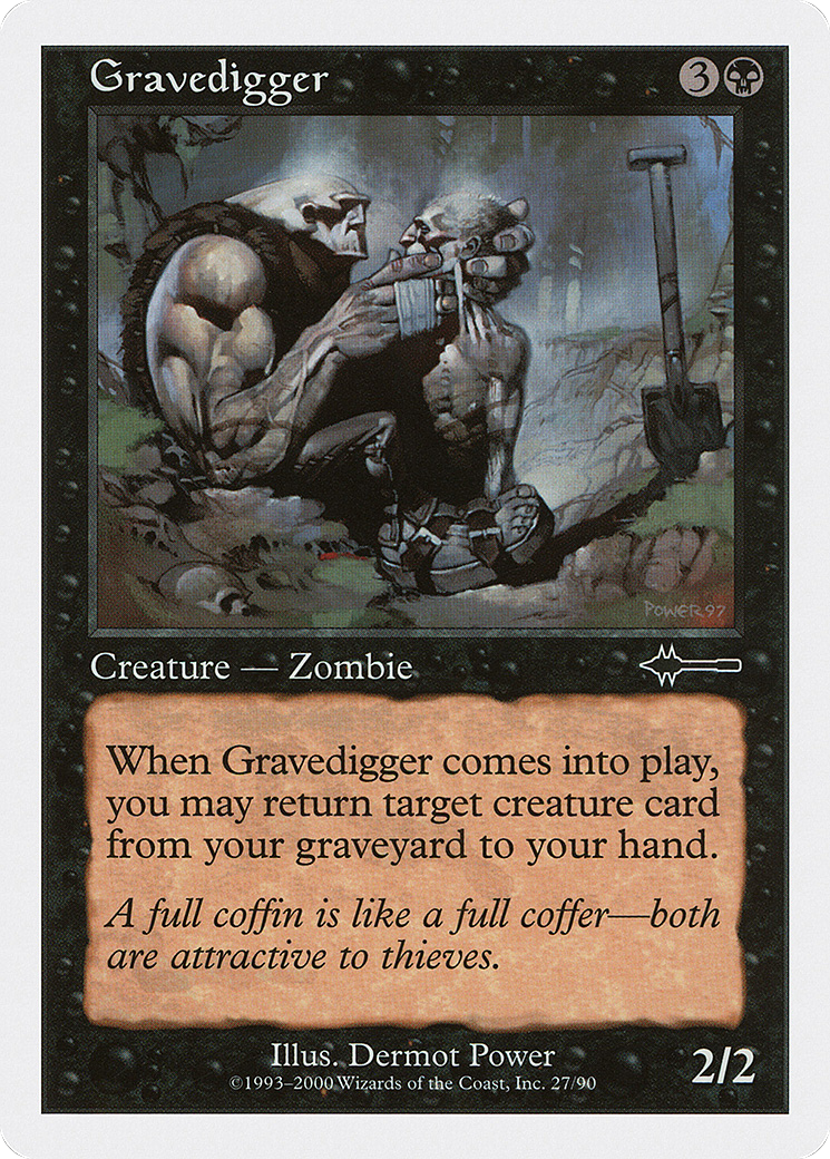 Gravedigger (BTD-027) - Beatdown Box Set - Premium MTG Single from Wizards of the Coast - Just $0.08! Shop now at Game Crave Tournament Store