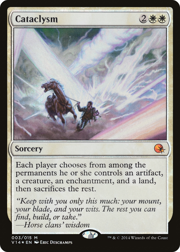 Cataclysm (V14-003) - From the Vault: Annihilation Foil - Premium MTG Single from Wizards of the Coast - Just $3.41! Shop now at Game Crave Tournament Store