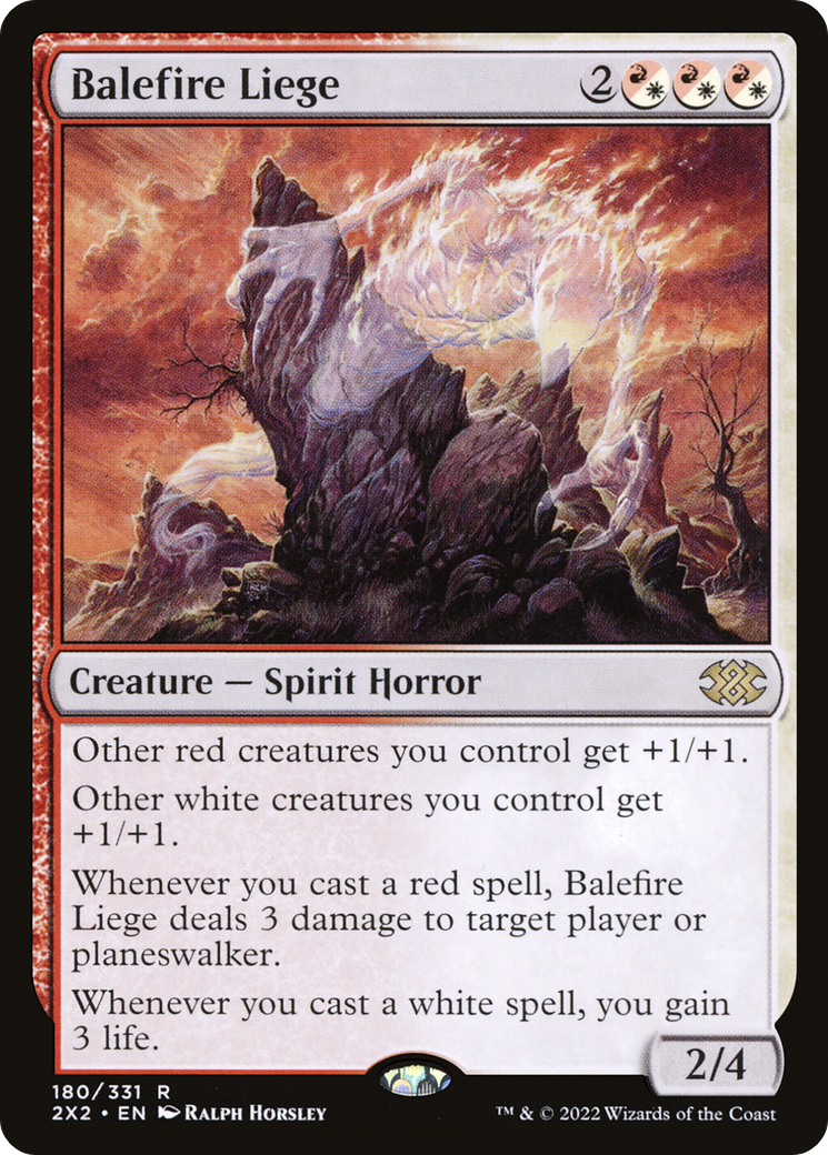 Balefire Liege (2X2-180) - Double Masters 2022 - Premium MTG Single from Wizards of the Coast - Just $0.43! Shop now at Game Crave Tournament Store