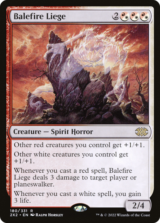 Balefire Liege (2X2-180) - Double Masters 2022 - Premium MTG Single from Wizards of the Coast - Just $0.43! Shop now at Game Crave Tournament Store