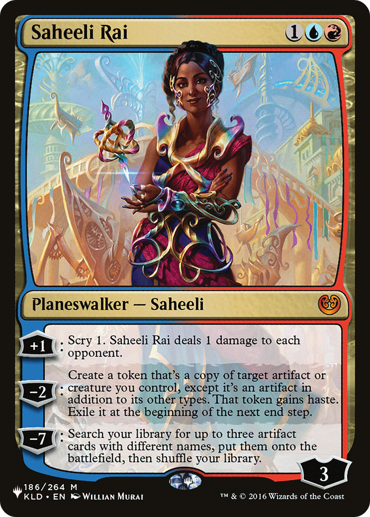 Saheeli Rai (PLIST-939) - The List - Premium MTG Single from Wizards of the Coast - Just $0.46! Shop now at Game Crave Tournament Store
