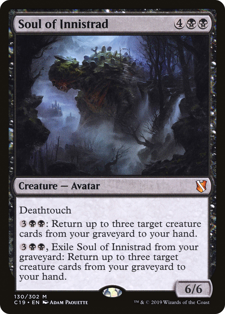 Soul of Innistrad (C19-130) - Commander 2019 - Premium MTG Single from Wizards of the Coast - Just $0.08! Shop now at Game Crave Tournament Store