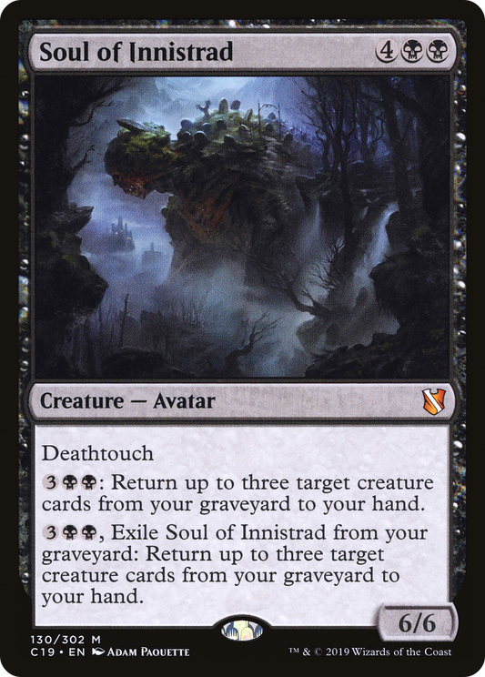 Soul of Innistrad (C19-130) - Commander 2019 - Premium MTG Single from Wizards of the Coast - Just $0.08! Shop now at Game Crave Tournament Store