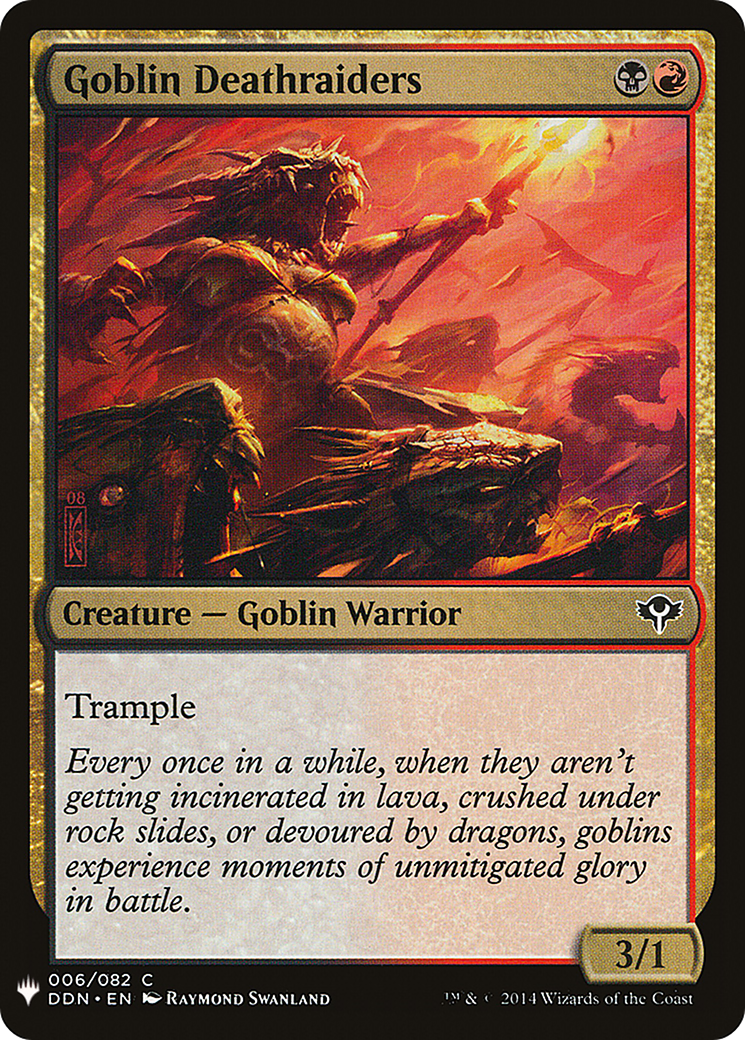 Goblin Deathraiders (MB1-1431) - Mystery Booster - Premium MTG Single from Wizards of the Coast - Just $0.08! Shop now at Game Crave Tournament Store