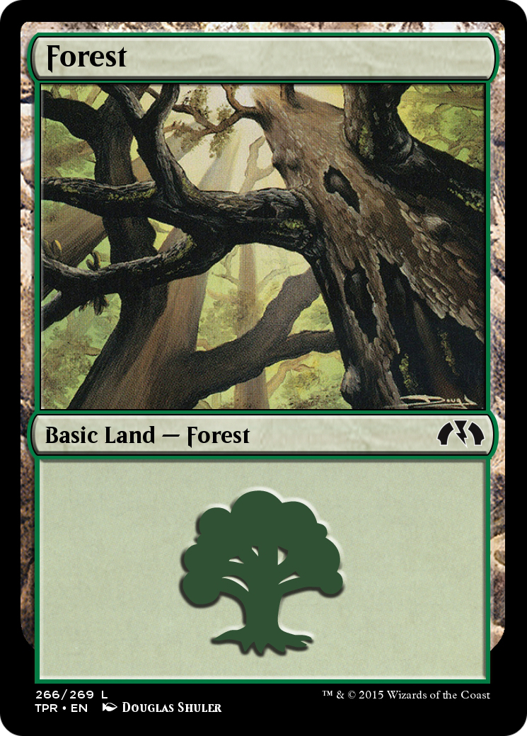 Forest (TPR-266) - Tempest Remastered Foil - Premium MTG Single from Wizards of the Coast - Just $0! Shop now at Game Crave Tournament Store