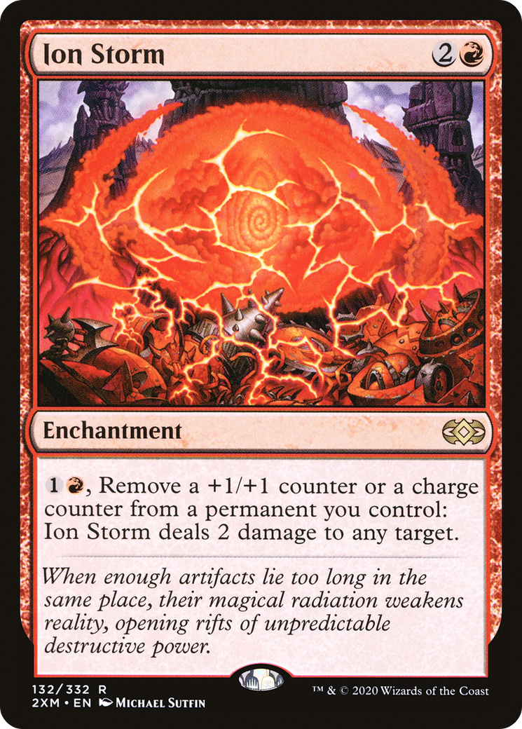 Ion Storm (2XM-132) - Double Masters Foil - Premium MTG Single from Wizards of the Coast - Just $0.08! Shop now at Game Crave Tournament Store