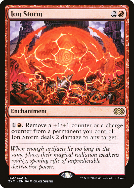 Ion Storm (2XM-132) - Double Masters Foil - Premium MTG Single from Wizards of the Coast - Just $0.08! Shop now at Game Crave Tournament Store