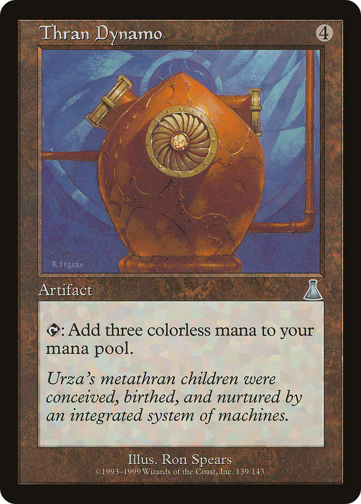 Thran Dynamo (UDS-139) - Urza's Destiny Foil - Premium MTG Single from Wizards of the Coast - Just $16.93! Shop now at Game Crave Tournament Store