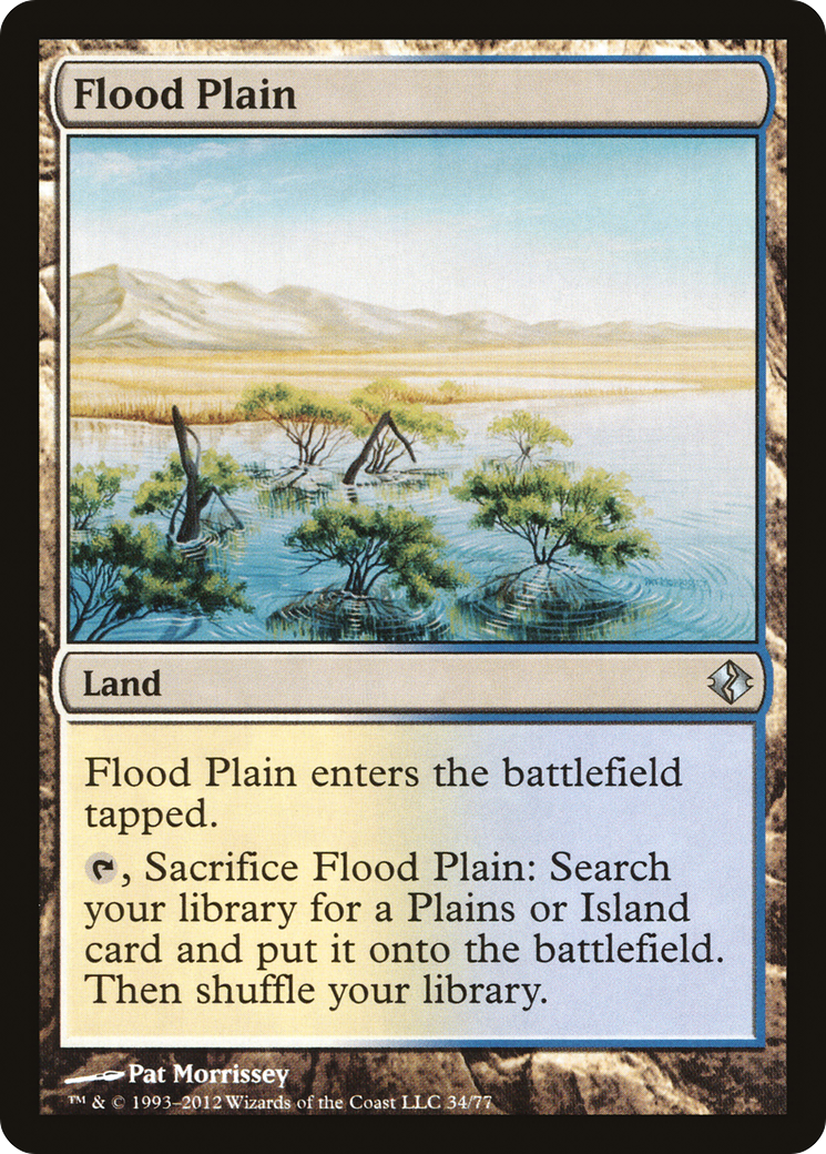 Flood Plain (DDI-034) - Duel Decks: Venser vs. Koth - Premium MTG Single from Wizards of the Coast - Just $0.08! Shop now at Game Crave Tournament Store