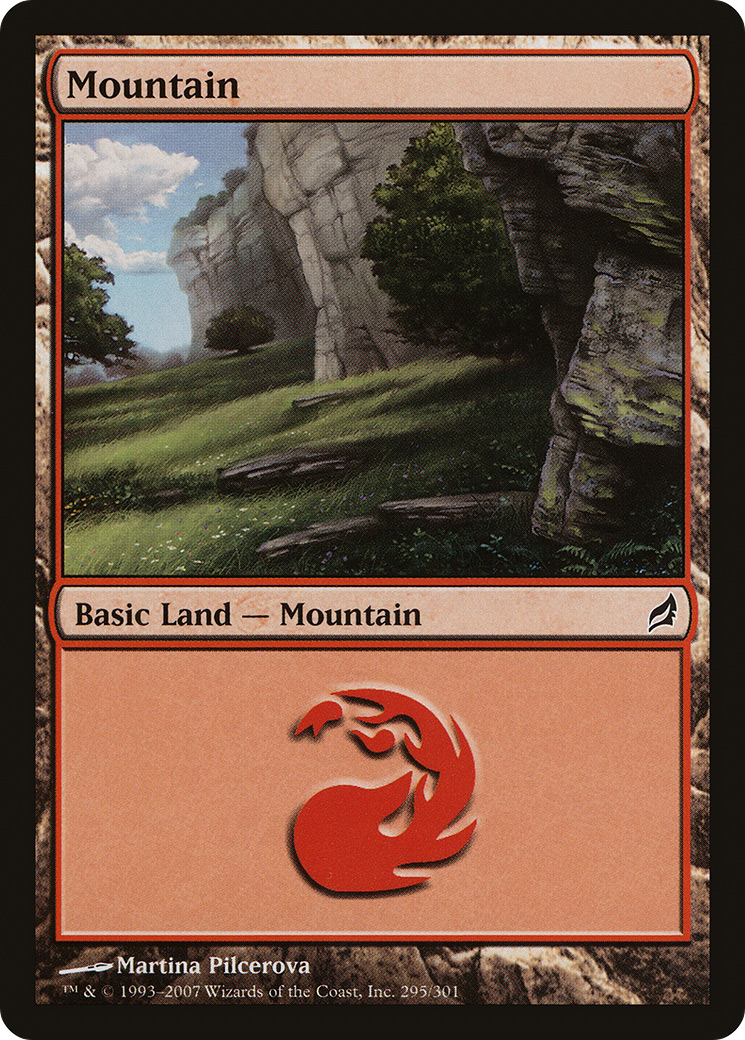 Mountain (LRW-295) - Lorwyn - Premium MTG Single from Wizards of the Coast - Just $0.10! Shop now at Game Crave Tournament Store