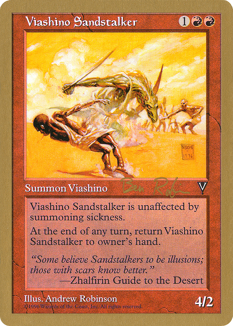 Viashino Sandstalker (WC98-BR100) - World Championship Decks 1998 - Premium MTG Single from Wizards of the Coast - Just $0.18! Shop now at Game Crave Tournament Store