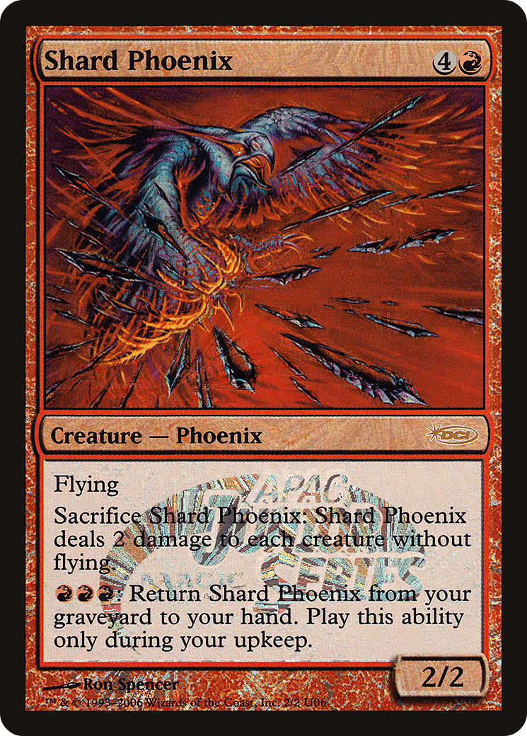 Shard Phoenix (PJAS-2U06) - Junior APAC Series Foil - Premium MTG Single from Wizards of the Coast - Just $40! Shop now at Game Crave Tournament Store