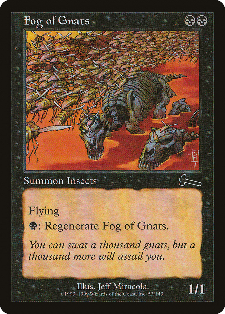 Fog of Gnats (ULG-053) - Urza's Legacy Foil - Premium MTG Single from Wizards of the Coast - Just $0.68! Shop now at Game Crave Tournament Store