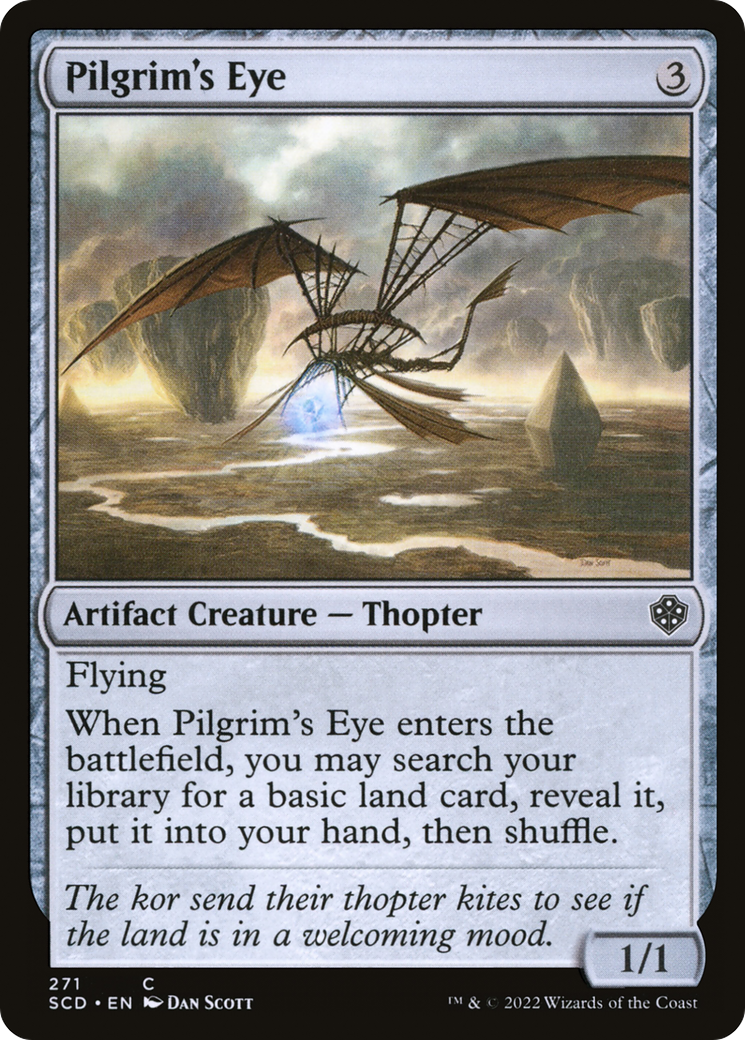 Pilgrim's Eye (SCD-271) - Starter Commander Decks - Premium MTG Single from Wizards of the Coast - Just $0.08! Shop now at Game Crave Tournament Store