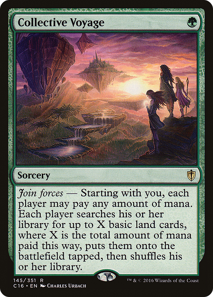 Collective Voyage (C16-145) - Commander 2016 - Premium MTG Single from Wizards of the Coast - Just $1.21! Shop now at Game Crave Tournament Store