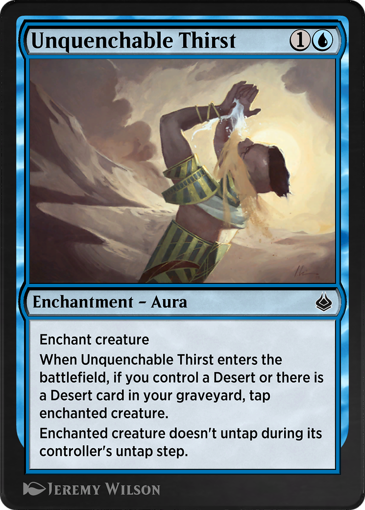 Unquenchable Thirst (AKR-086) - Amonkhet Remastered - Premium MTG Single from Wizards of the Coast - Just $0! Shop now at Game Crave Tournament Store