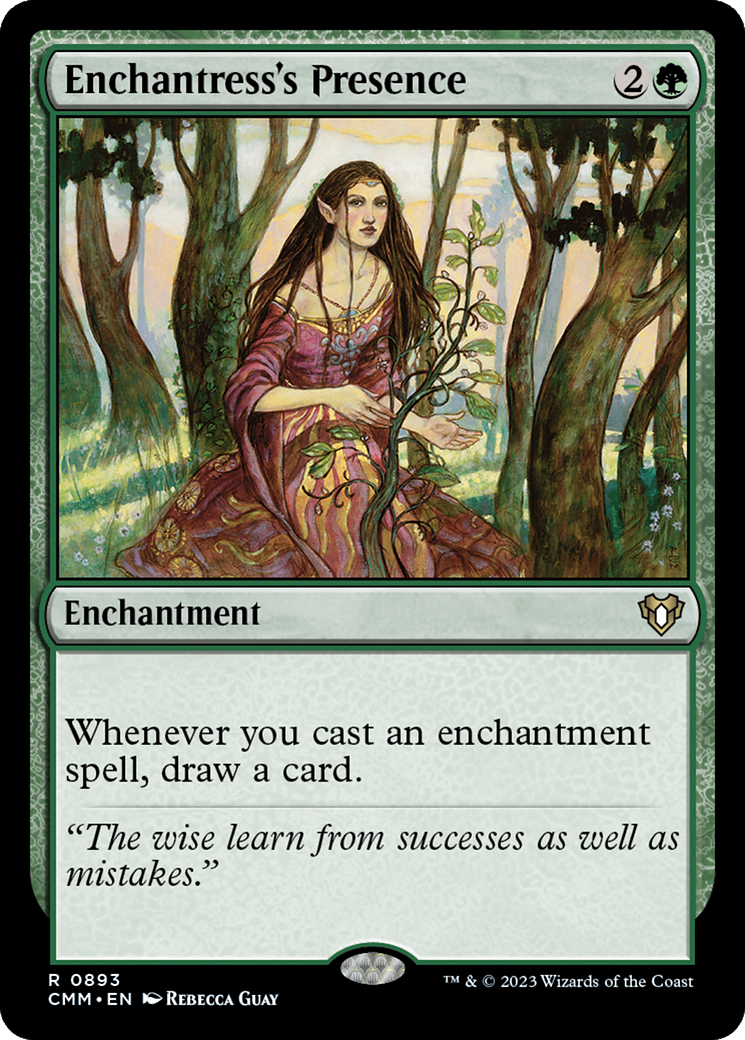 Enchantress's Presence (CMM-893) - Commander Masters - Premium MTG Single from Wizards of the Coast - Just $0.28! Shop now at Game Crave Tournament Store