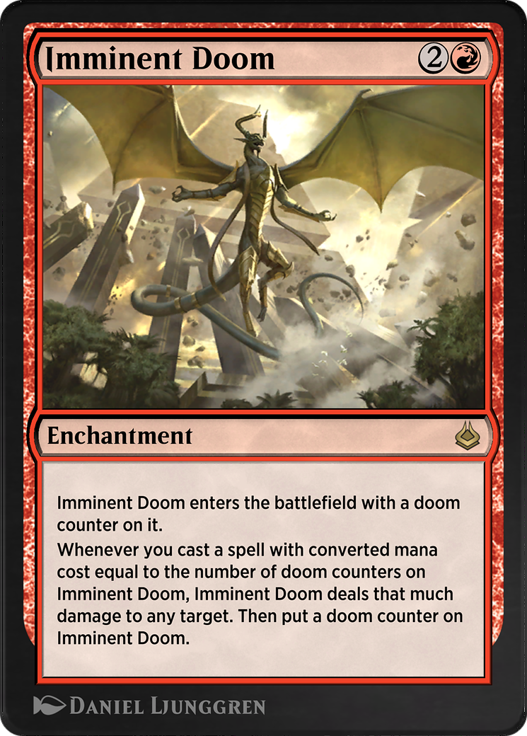 Imminent Doom (AKR-161) - Amonkhet Remastered - Premium MTG Single from Wizards of the Coast - Just $0! Shop now at Game Crave Tournament Store