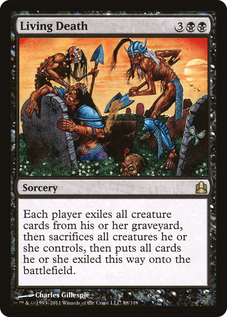 Living Death (CMD-088) - Commander 2011 - Premium MTG Single from Wizards of the Coast - Just $0.72! Shop now at Game Crave Tournament Store