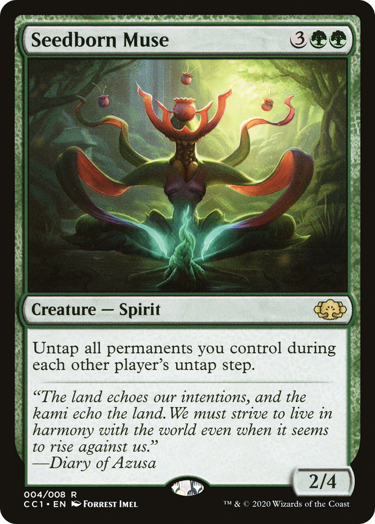 Seedborn Muse (CC1-004) - Commander Collection: Green - Premium MTG Single from Wizards of the Coast - Just $10! Shop now at Game Crave Tournament Store