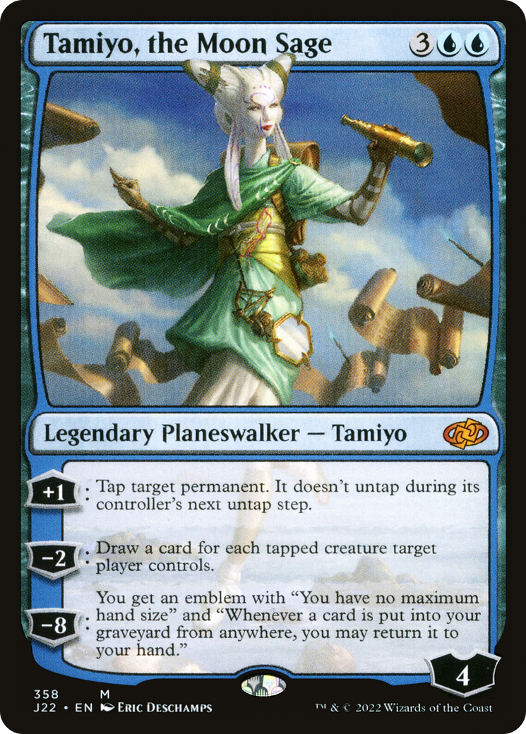Tamiyo, the Moon Sage (J22-358) - Jumpstart 2022 - Premium MTG Single from Wizards of the Coast - Just $1.15! Shop now at Game Crave Tournament Store