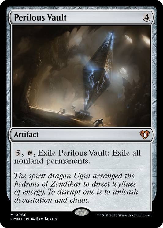 Perilous Vault (CMM-968) - Commander Masters - Premium MTG Single from Wizards of the Coast - Just $0.08! Shop now at Game Crave Tournament Store