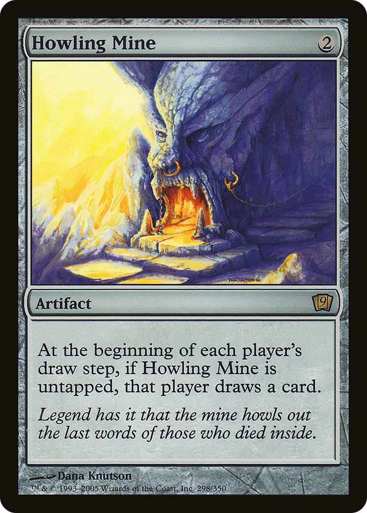 Howling Mine (9ED-298★) - Ninth Edition Foil - Premium MTG Single from Wizards of the Coast - Just $15.06! Shop now at Game Crave Tournament Store
