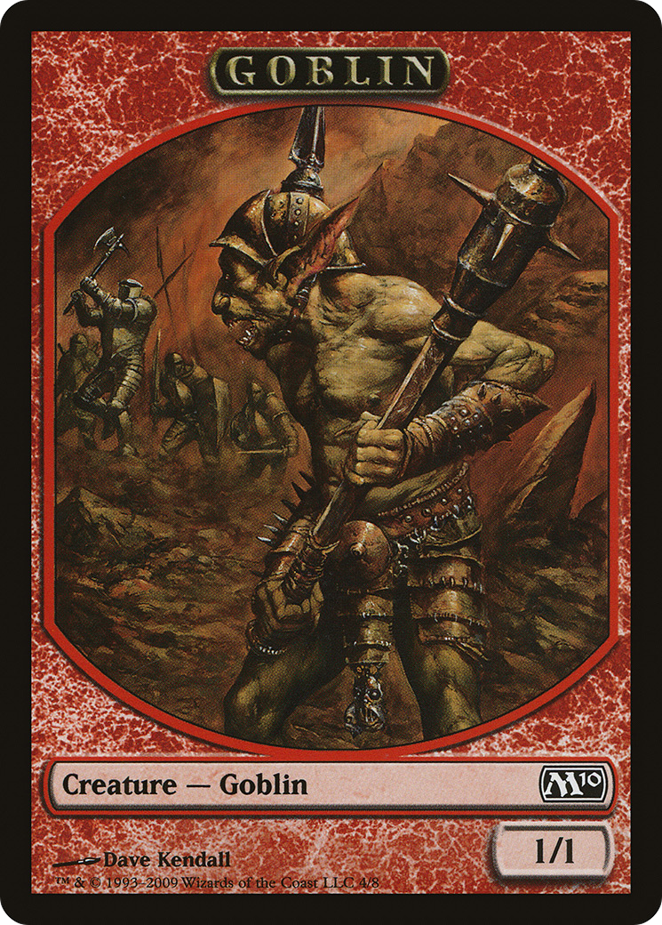 Goblin (TM10-004) - Magic 2010 Tokens - Premium MTG Single from Wizards of the Coast - Just $0.08! Shop now at Game Crave Tournament Store