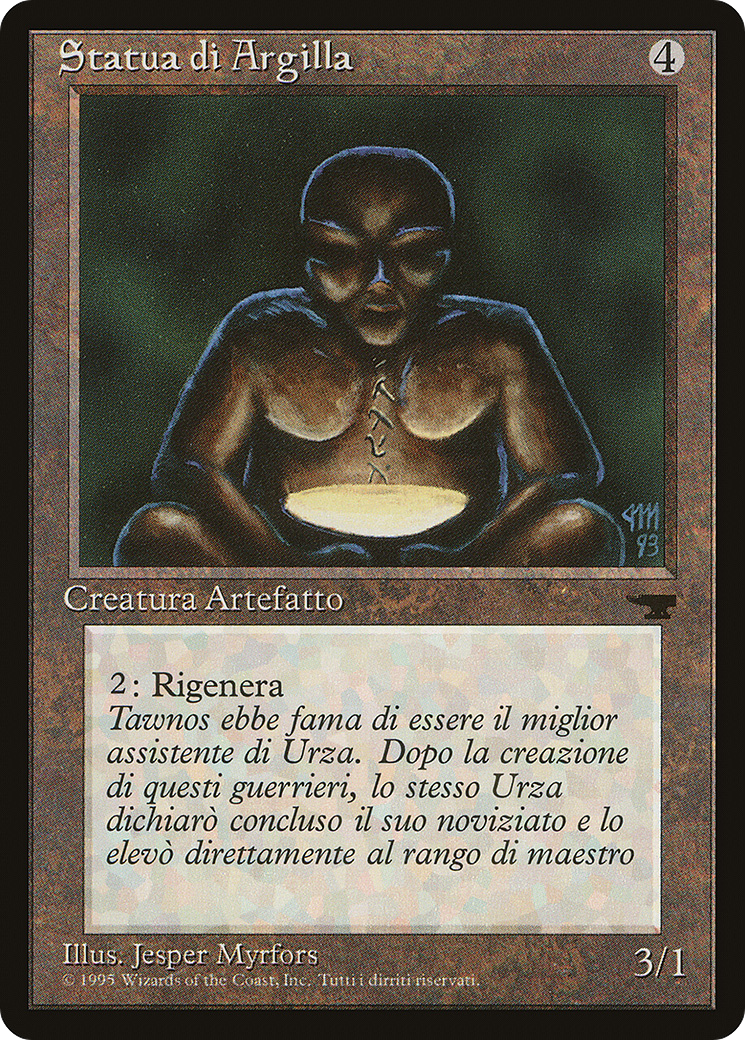Clay Statue (RIN-109) - Rinascimento - Premium MTG Single from Wizards of the Coast - Just $0.08! Shop now at Game Crave Tournament Store