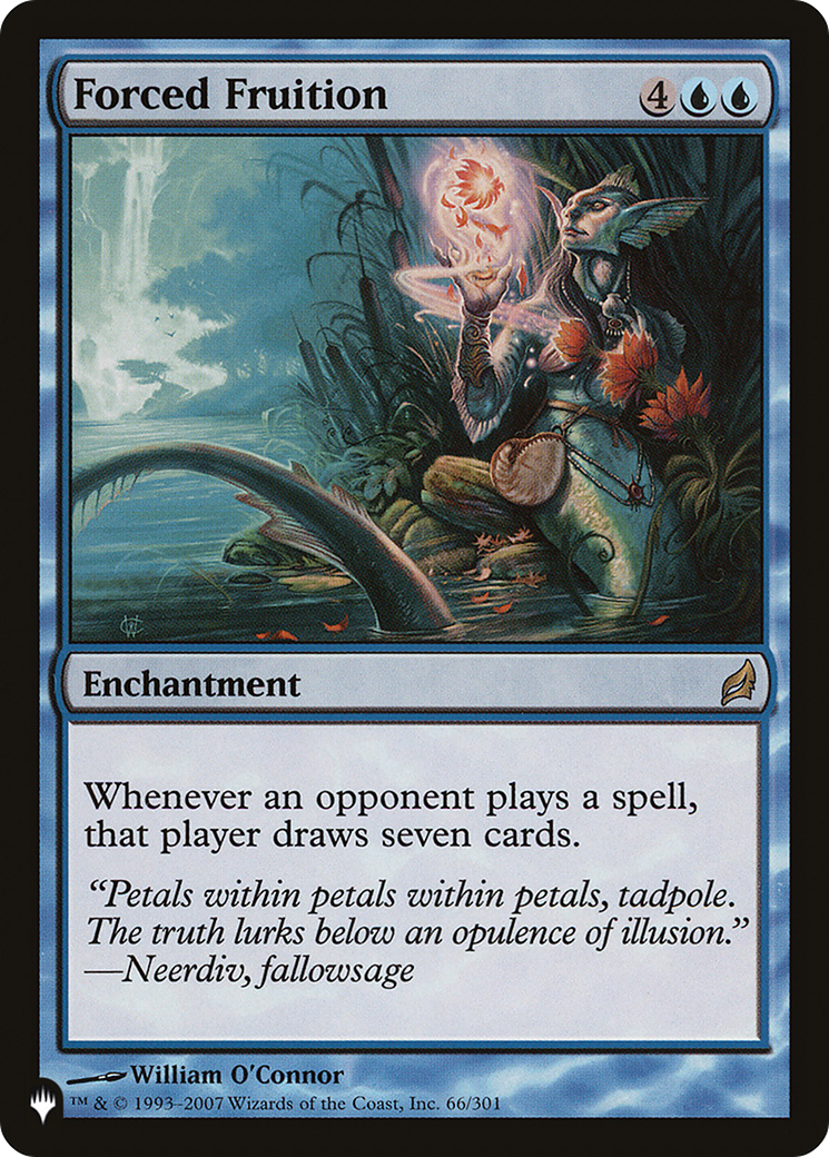 Forced Fruition (PLIST-059) - The List - Premium MTG Single from Wizards of the Coast - Just $2.40! Shop now at Game Crave Tournament Store